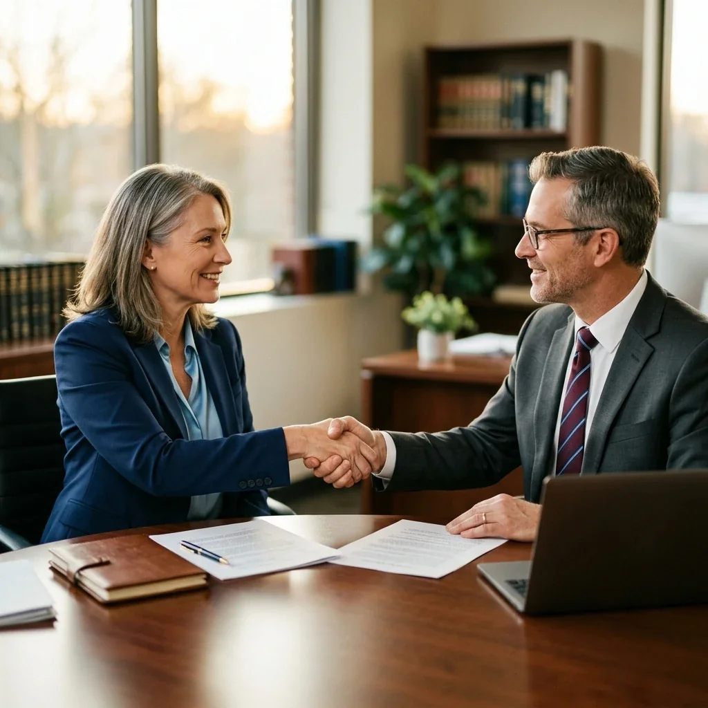 Meeting an attorney about ending DUI probation early